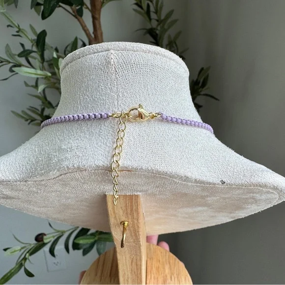 14k Plated Enameled Colorful Chain Necklaces - Picture 6 of 11